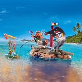 Playmobil Pirata con Tesoro 71794 Set de Barco Pirata para Niños a partir de 4 Años