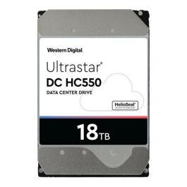 Western Digital Ultrastar DC HC550 Disco Duro Interno 18 TB SATA 6Gb/s Enterprise para Data Centers, Alta Capacidad, HelioSeal