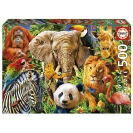 Puzzle 500 piezas collage de animales salvajes Puzzle 500 piezas collage de animales salvajes Precio: 8.39256. SKU: S2429437