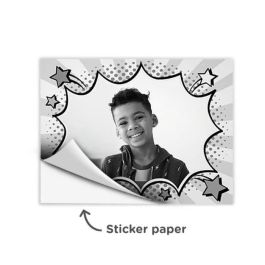 Vtech Kidizoom Print Cam - Recarga de papel: 3 rollos clásicos y 2 rollos adhesivos