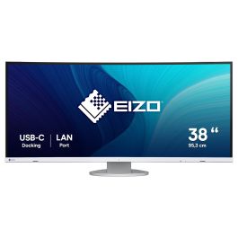 EIZO FlexScan EV3895-WT Monitor 95.3 cm (37.5") IPS Curvo 4K UltraWide 3840x1600 24:10 2300R 60Hz HDMI DP USB-C 85W Altavoces Blanco Precio: 1752.49999947. SKU: B1J9WDGWMG