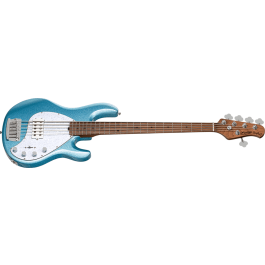 Sterling by Music Man StingRay Ray35 Bajo Eléctrico - Blue Sparkle con Pastillas Alnico Humbucking y EQ 3 Bandas