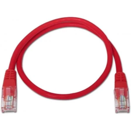 Aisens Cable de Red RJ45 UTP Cat.5e A133-0188 1 Metro Rojo