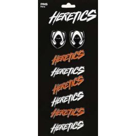 Pin Team Heretics Metal (8 pcs) Precio: 8.49999953. SKU: B19N6FRHAY