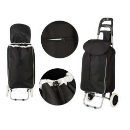 Kinvara Carro Compra Negro 36x100x25 cm (Set de 10) Precio: 125.49999968. SKU: B1K5V7XQTW