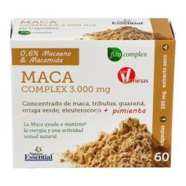 NATURE ESSENTIAL Maca Complex 3000mg para Energía y Vitalidad, 60 Cápsulas Precio: 17.5000001. SKU: B14KBCCC2V