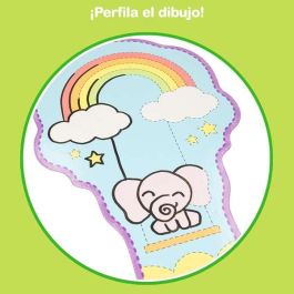 Juego educativo montessori escuela de escritura. una escuela infantil para aprender a escribir y leer.