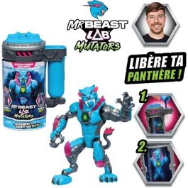 Figura icónica de la cámara de mutación Mutators Panthere - MR Beast LAB - Realiza un experimento para crear tu criatura Figura icónica de la cámara de mutación Mutators Panthere - MR Beast LAB - Realiza un experimento para crear tu criatura
