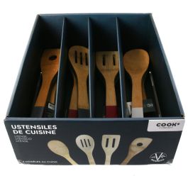 Cook Concept Utensilios de Madera para Cocina Cuchara y Espátulas Surtidas