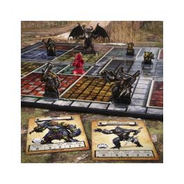 Hasbro Gaming Heroquest: First Light Juego de Mesa - Versión Introductoria, 10 Nuevas Aventuras, 67 Miniaturas, App Zargon, Español