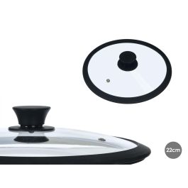 Kinvara Tapa de Cristal con Silicona 22 cm de Diámetro Transparente (Set de 12) Precio: 51.59000044. SKU: B14X2GRNQM