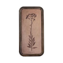 Cuadro Impresión Flores 4/M Dm-Cristal 30 X 2 X 60 cm