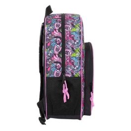 Mochila Escolar Monster High Drama Multicolor 33 x 42 x 14 cm