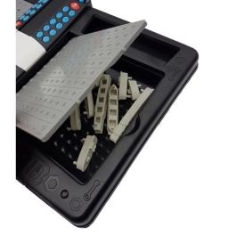 Lexibook Naval Battle Hablando, Juego de Mesa Electrónico para 1 o 2 Jugadores con 2 Niveles de Dificultad y 4 Idiomas (FR, DE, IT, NL)