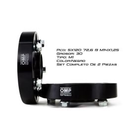 Omp Speed Juego De Separadores D. Cent.-D. Fija. Ancho: 30 mm Pcd: 5x120-5x120 Cb.H: 72.6 Cb.W: 72.6 Tornillo M12x1.5+M14x1.25 OMPS09023001 Omp Speed Juego De Separadores D. Cent.-D. Fija. Ancho: 30 mm Pcd: 5x120-5x120 Cb.H: 72.6 Cb.W: 72.6 Tornillo M12x1.5+M14x1.25 OMPS09023001