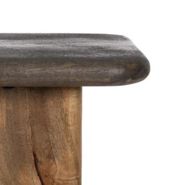 Consola Natural-Marrón Madera de Mango 115 X 35 X 76 cm