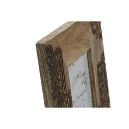 Marco Foto 10X15 Indio DKD Home Decor Natural Natural 2 x 25 x 20 cm (2 Unidades)