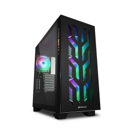 Sharkoon ELITE SHARK CA300T Torre Negro Precio: 180.50000034. SKU: S5610462