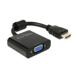 Adaptador HDMI a VGA DELOCK 65512 Negro Precio: 27.89000027. SKU: S0200564