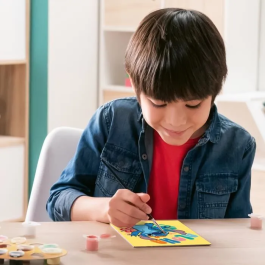 Ravensburger Kit de Pintura por Números 18 x 24 cm, Diseño de Puntada, A partir de 7 Años, 25844