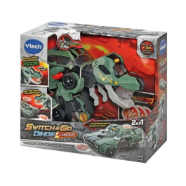 Vtech VT3417765590054 Switch & Go Dinos Launcher Tyram, Super T-rex Lance Flames