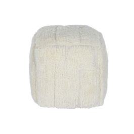 Reposapies Item Home DKD Home Decor Crudo 45 x 45 x 45 cm Reposapies Item Home DKD Home Decor Crudo 45 x 45 x 45 cm