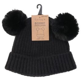 Sensly Gorro Con 2 Pompones Acrílico Colores Surtidos Talla Única Invierno Precio: 5.59000035. SKU: B1748CPGRX