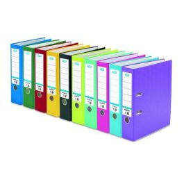 Archivador Palanca Elba Forrado Pp Rado Top A4 80Mm Violeta Precio: 4.79000038. SKU: B19V43KQPV