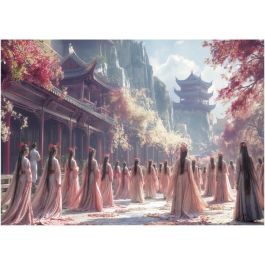 Educa Puzzle 1000 piezas Las Geishas +14 años con cola FIX PUZZLE®