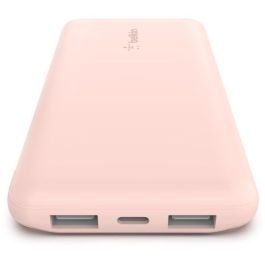 Belkin BOOST CHARGE Powerbank 10.000mAh 12W USB-A y USB-C Rosa