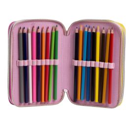 Cerdá Plumier Escolar Completo con Accesorios Giotto Barbie, Estuche Fucsia para Niños, 12.5x6.5x19.5 cm, Edad +3 años Cerdá Plumier Escolar Completo con Accesorios Giotto Barbie, Estuche Fucsia para Niños, 12.5x6.5x19.5 cm, Edad +3 años