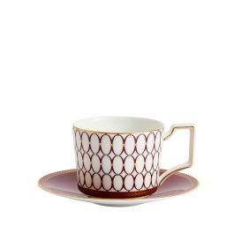 Wedgwood Taza Té Con Plato Renaissance Red 220 Ml (2 Unidades) Precio: 164.94999994. SKU: B1GNBDEFJN