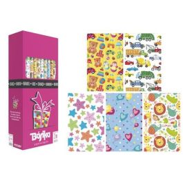 Papel De Regalo Rollo Basika 0,7X2 M (Caja De 50) Infantil Precio: 28.69000024. SKU: B1895VL8MD