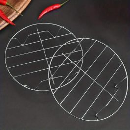 Quttin Rejilla Redonda para Airfryer de Acero Inoxidable 17.5 cm (36 Unidades)