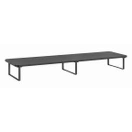 Gembird MS-TABLE2-01 Soporte Extralargo para 2 Monitores y Portátil de Escritorio, Negro