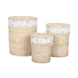 Cesta Ropa Shabby DKD Home Decor Natural 45 x 55 x 45 cm Set de 3 Precio: 73.78999991. SKU: B1DYVDSBJK