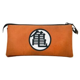KARACTERMANIA Dragon Ball Portatodo Triple Reciclado Repelente Líquidos 23x11x7cm