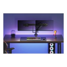 Neomounts Soporte de Mesa para 2 Pantallas hasta 32" NM-D775DXBLACK, Resorte de Gas, hasta 8kg