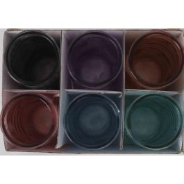 La Mediterranea Vaso Alto Tiki 600 ml Colores - Alto 17 cm, Ancho 7.8 cm