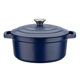GSW Blue Magic Olla de Hierro Fundido Ø 20 cm Azul. Compatible con Inducción, Todas las Cocinas y Horno hasta 240°C. Interior Esmaltado Blanco Precio: 55.89000043. SKU: B1E42BXLH6