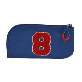 Estuche Escolar Safta University Rojo Azul marino (23 x 11 x 1 cm)