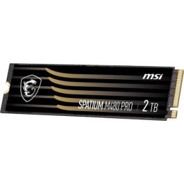MSI SPATIUM M480 PRO PCIe 4.0 NVMe M.2 2TB SSD - 7400 MB/s Lectura, 7000 MB/s Escritura, 3D NAND, S78-440Q600-P83 Precio: 155.89000031. SKU: B169WBAEXN