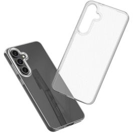 eSTUFF Funda TPU transparente para Samsung Galaxy S24 FE 4G/5G, protección suave y ajuste perfecto