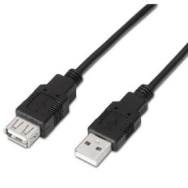 Aisens Cable USB 2.0 Tipo A-M - A-H Negro 1,8M Precio: 0.88999977. SKU: S5617339