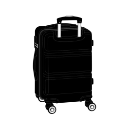 Safta Trolley Cabina 20" Dark Grey 34,5x55x20 cm