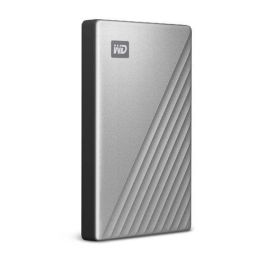 Western Digital My Passport Ultra 2TB Disco Duro Externo Portátil USB-C USB 3.0 con Cifrado Hardware y Copia de Seguridad Automática Plata
