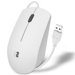 Ratón Subblim Business Silencioso/ Hasta 1200 DPI/ Blanco Ratón Subblim Business Silencioso/ Hasta 1200 DPI/ Blanco