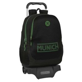 Mochila Escolar con Ruedas Munich Caviar Negro 32 x 44 x 16 cm Precio: 36.49999969. SKU: B1DX2R5CFV