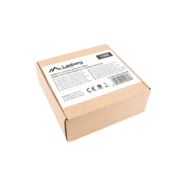 Lanberg CA-HDMI-30FB-0100-BK Cable HDMI 2.1 Macho/Macho 10m 48Gbps Chapado en Oro Negro