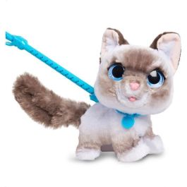 Juguete interactivo - FURREAL FRIENDS - Big Walking Kitten 23 cm - Animal interactivo con correa